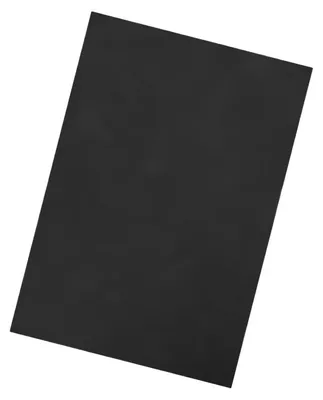 Produktbild von Plottermarie Vinylfolie selbstklebend F-LOOC mit samtiger Oberfläche - Plotterfolie für individuelle Dekoration auf glatten Oberflächen A4 - Black