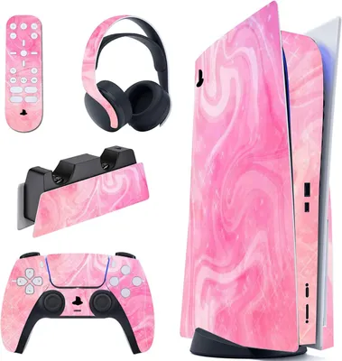 Productafbeelding van Vinyl Skin Stickerset - Geschikt voor PS5 Disc Edition - Compleet