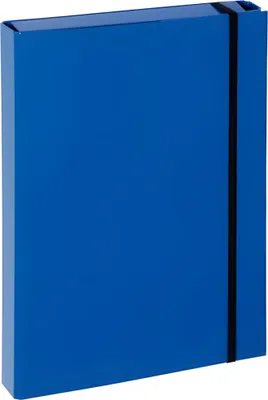 Produktbild von Pagna Sammelbox A4 Basic Gummizugverschluss blau
