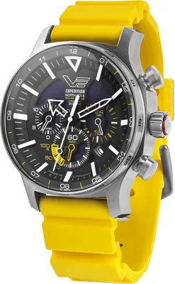 Vostok Europe VR42-595A732 Herrenuhr Solar Expedition North Pole Polar Poppy Gelb 1