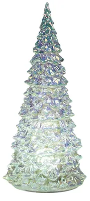 Produktbild von LED Dekoobjekt Baum Transparent H. 28cm aus Glas mit Timer Formano