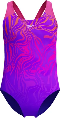 Produktbild von Speedo Badeanzug Mädchen Digital Splashback , Kinder Größen:176