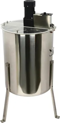Produktbild von Honigschleuder - Elektrisch - 8 Waben - 140 W - Edelstahl 201 - Silber