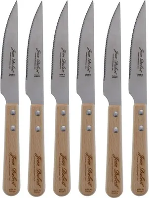 Image de Coffret de 6 couteaux à steak - Jean Dubost - CB10A79SE15311 -