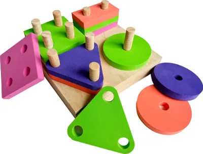 Obrázok produktu pre Aga4Kids Motorická hračka nasadzovanie tvarov