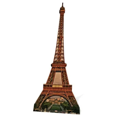 Produktbild von Eiffelturm Pappaufsteller (Stand Up) (189 cm)