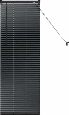 Zdjęcie produktu dla Żaluzje listwowe vidaXL, czarne, 130 x 50 cm, aluminium