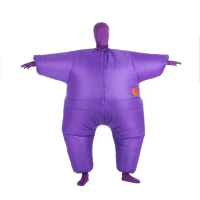Produktbild von Lustiges aufblasbares Ganzkörperkostüm in Erwachsenengröße, mit Ventilator betrieben, für Halloween, Sportpartys und andere festliche Anlässe.