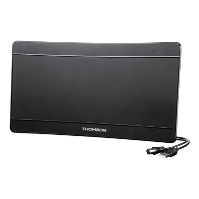 Produktbild von Hama ANT1706-UHD/4K, Drinnen, Schwarz, 1,4 m, 43 dB, DVB-T, DVB-T2, 75 Ohm