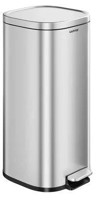Produktbild von Mülltonne, 30L Fassungsvermögen, Fußpedalbetrieb, Silber