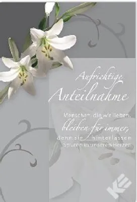 Produktbild von Trauerkarten 81KE1071 von EULZER