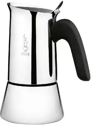 Produktbild von Bialetti Venus box, Mokka-Kanne, 0,1 l, Silber, Edelstahl, 2 Tassen, Polypropylen (PP)