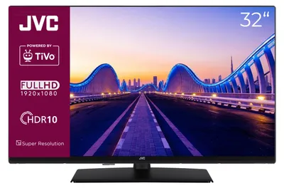 Produktbild von JVC LT-32VF5355 Fernseher 32 Zoll Smart TV Full HD, HDR, Triple Tuner, 6 Monate HD+ (2026)