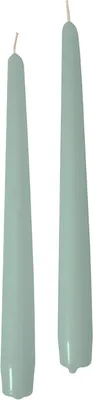 Produktbild von Kerzen, antikgrün, Durchmesser 2,2 cm, Höhe 30 cm, 12 Stück
