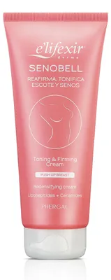Produktbild von E'LIFEXIR Senobell Brustcreme, straffend, 200 ml, Anti-Dehnungsstreifen