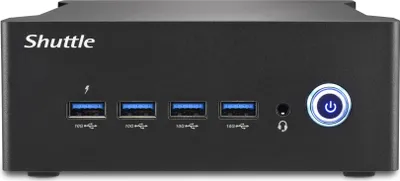Obrázek produktu pro Shuttle NT10H9 Shuttle Barebone AI-PC nano NT10H9/U5-185H/SO-DIMM/
