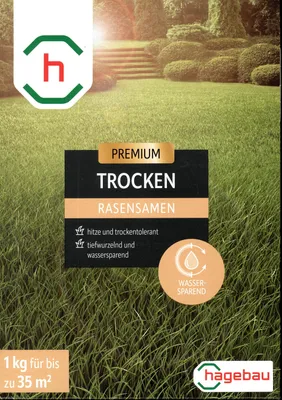 Produktbild von h-Marke Trockenrasen 1kg
