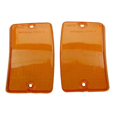 Immagine prodotto di Set lenti indicatori di direzione anteriori originali Piaggio per Vespa PK 50 XL XL2 , PK 125 XL XL2