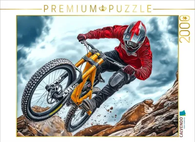 Produktbild von CALVENDO Puzzle Mountainbike | 2000 Teile Lege-Größe 90x67cm Foto-Puzzle für glückliche Stunden