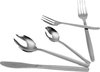 Produktbild von Solex TM 80 Kantinenbesteckset 120 teilig für 24 Personen
