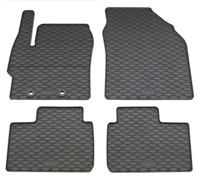 Gummifußmatten Set 4-teilig für Toyota Aygo X (2022-), schwarz