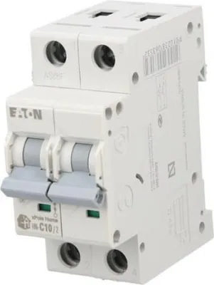 Immagine prodotto di Interruttore automatico 2P C 10A 6kA AC xPole Home HN-C10/2 194869