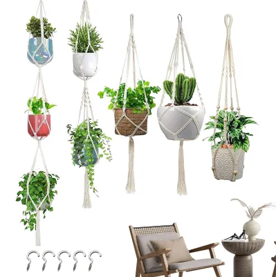 Productafbeelding van Set van 5 Plantenhangers voor Binnen en Buiten