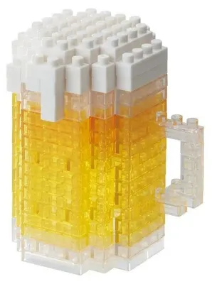 Zdjęcie produktu dla Nanoblock Beer, Zestaw do budowania, 180 szt.