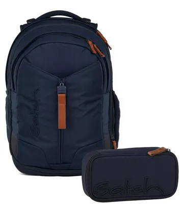 Produktbild von Satch, Schulrucksack-Set MATCH Nordic Blue 2-teilig, ab 5. Klasse