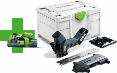 Produktbild von Festool ISC 240 EB Basic-4,0 Akku Dämmstoffsäge 18 V 240 mm ( 577058 ) + 1x Akku 4,0 Ah + Systainer - ohne Ladegerät