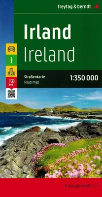 Image de Irlande 1 : 350 000. Carte des autoroutes