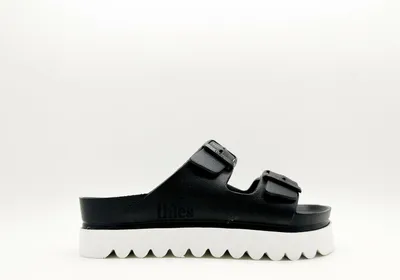 Produktbild von thies Ecofoam Plateau Sandal 11000 black 38