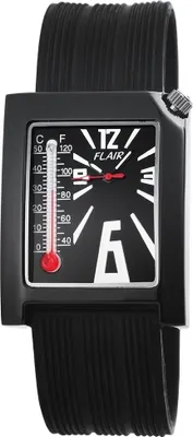 Produktbild von Flair Herrenuhr mit Silikonarmband