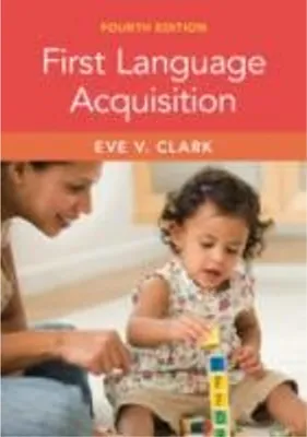 Produktbild von First Language Acquisition