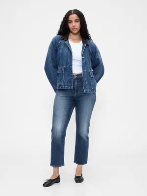 Produktbild von GAP Straight Crop Jeans aus den 90ern 25REG