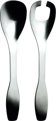 Produktbild von Iittala Collective Tools Servierset - 28 cm - Gebürsteter Edelstahl - 2-teilig