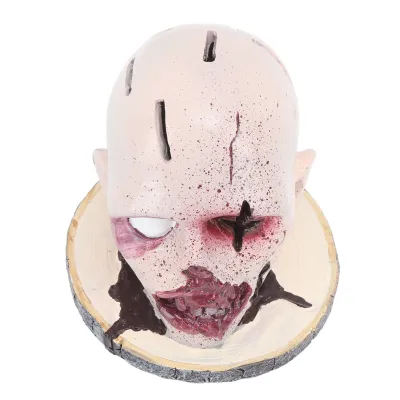 Image de Support de tête de rangement de cuisine Multifonctionnel Stable Horror Head Decorative Kitchen Storage Rack for Home