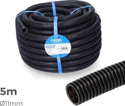 Image de Gaine Préfilée Intérieure 11mm M-16 5m Installation électrique Rapide Et Sécurisée - Edm
