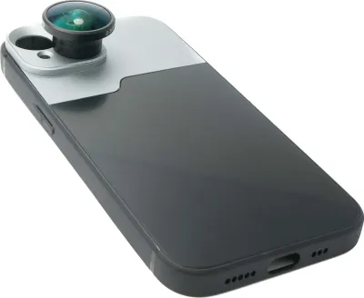 Produktbild von SYSTEM-S Fischaugen Linse Hülle Filter für Fotografie für iPhone 13