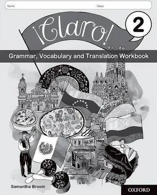 Imagen del producto de ¡Claro! 2 Grammar, Vocabulary and Translation Workbook (Pack of 8)