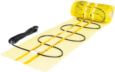 Obrázok produktu pre Vykurovacia rohož / vykurovanie na tenkom lôžku 150 W/m², šírka 25 cm, dĺžka 3,0 m - ideálna do kúpeľní, šikmých miestností, na schody a ako zátka proti plesniam.