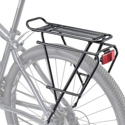 Productafbeelding van Bagagedrager fiets - Voor schijfrem en velgrem - 26 tot 29 inch - Met reflector - Tot 27 kg