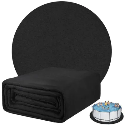 Obrázek produktu pro Podložka pod bazén, kruhový tvar, průměr 370 cm, protiskluzová podložka pro bazény