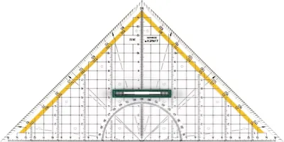 Image de LINEX 2632 Geometrie-Dreieck Hypotenusenlänge 320 mm