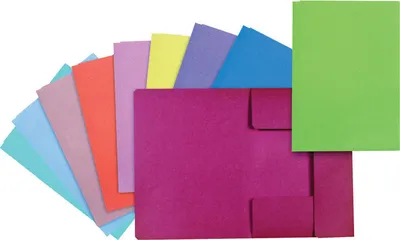 Produktbild von Klappmappe 253 A4 3 Klappen rosa