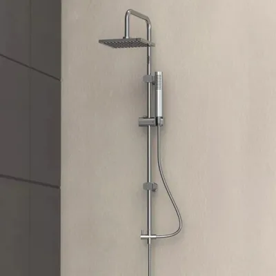 Produktbild von SCHÜTTE sprchový set TOKYO, sprchový systém s dažďovou sprchou bez batérie