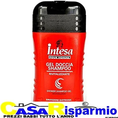 Produktbild von Intesa Pour Homme Ginseng Duschgel & Shampoo 6 X 250ml