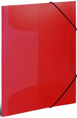 Produktbild von HERMA 19516, A3, Polypropylen (PP), Rot, 3 Taschen, Gummiband, 1 Stück(e)