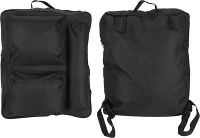 Obrázok produktu pre 40x14x48cm Skladovacie tašky pre invalidné vozíky Prenosný vozík Veľká kapacita Vodotesná závesná taška čierna