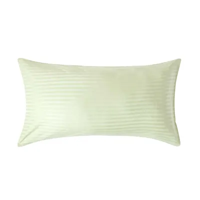 Obrázek produktu pro HOMESCAPES povlak na polštář hustota vláken 330 limetkově zelená,50 x 90 cm